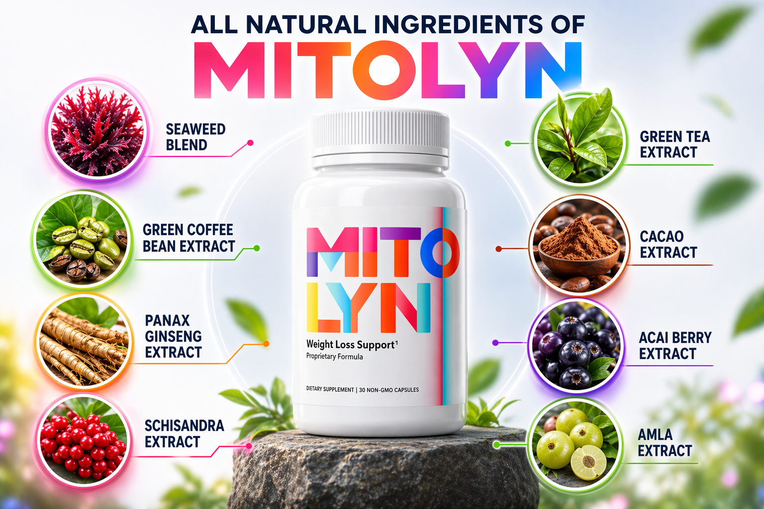 All Natural Ingredients of Mitolyn